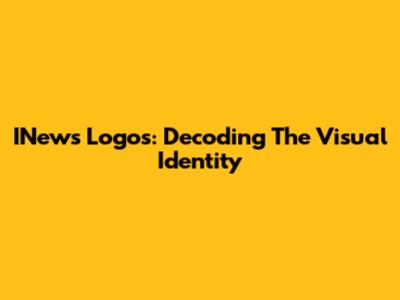 INews Logos: Decoding The Visual Identity