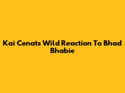 Kai Cenat's Wild Reaction To Bhad Bhabie