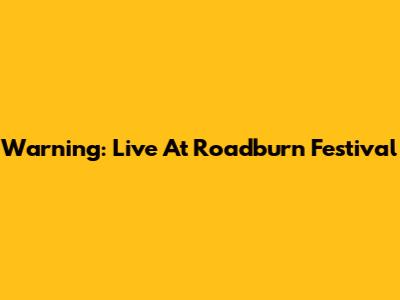 Warning: Live At Roadburn Festival